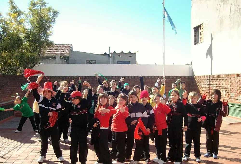Alumnos del Nivel Primario del Colegio Schweitzer